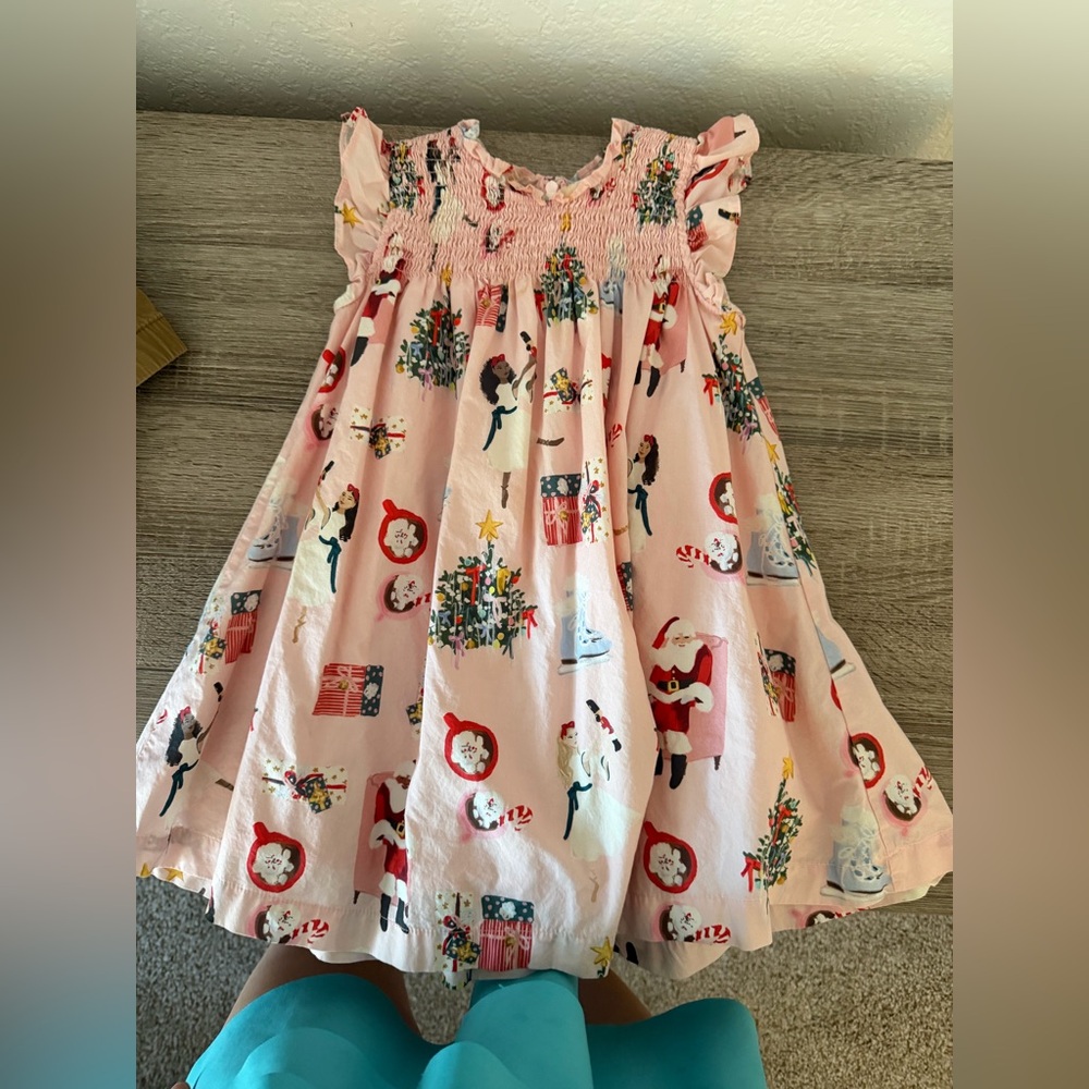 Pink Chicken Festive Christmas Dress